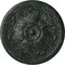 Ekena Millwork Legacy Acanthus Ceiling Medallion (Canopies up to 3 1/2"), 12 3/4"OD x 7/8"P, Painted Turtle Crackle CM12LEPTC - alternate 1